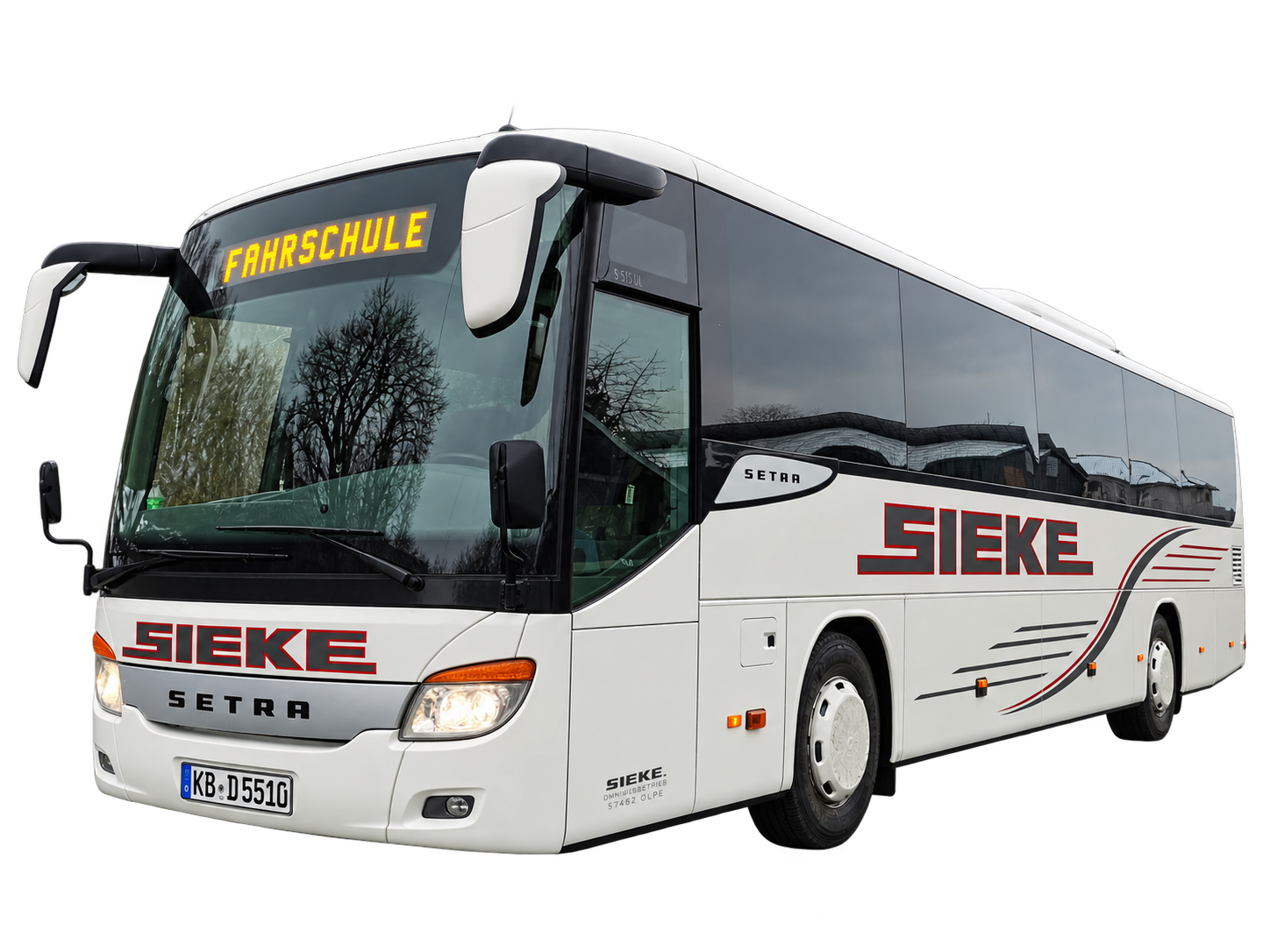 Setra Fahrschulbus der Fahrschule Sieke